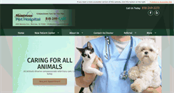 Desktop Screenshot of montrosepethospital.com